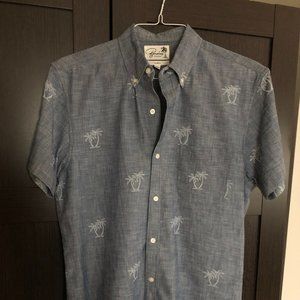Bonobos Riviera Short Sleeve Shirt Tailored Fit